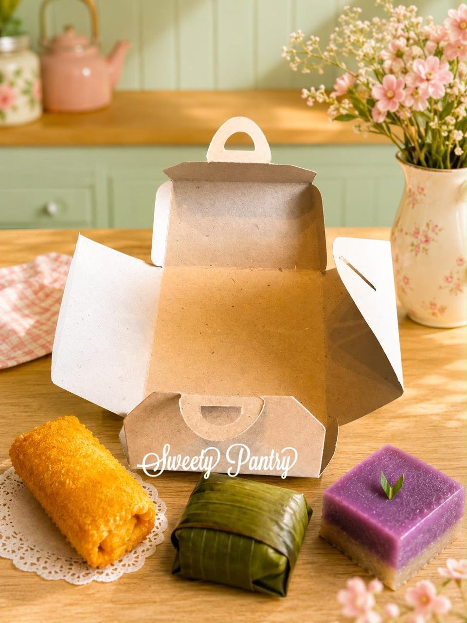 50PCS - 40410 - Cake gift Box Dus Kue mini Multi Purpose Box - Image 5