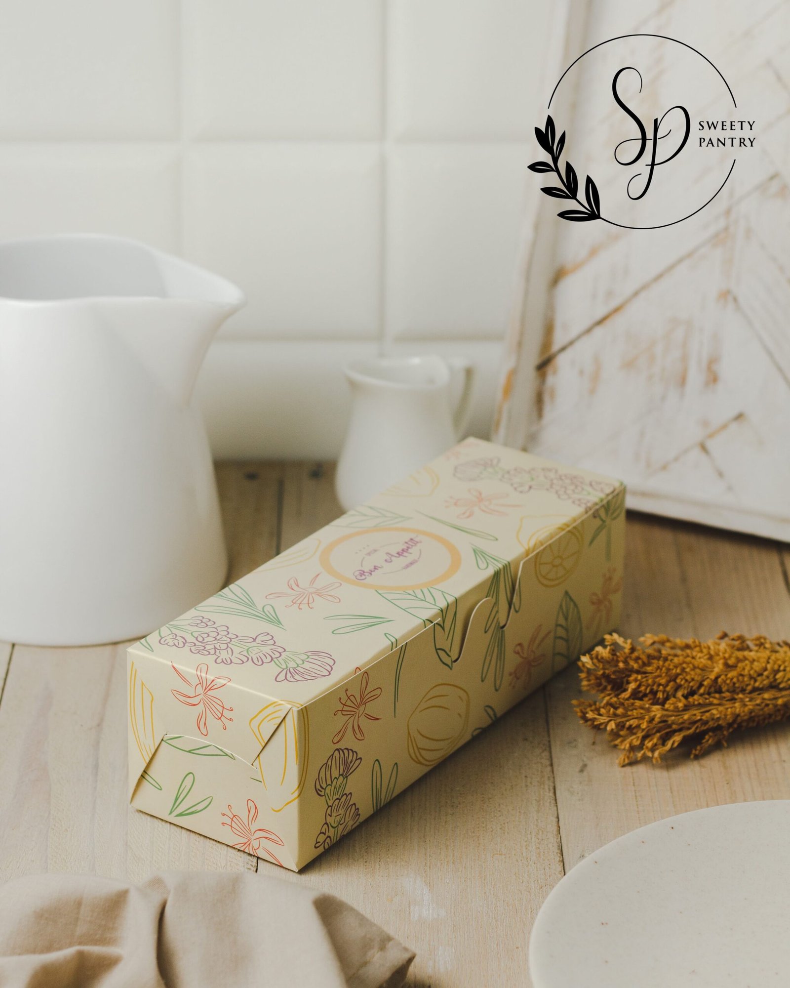 10PCS - ATHENA - Cake Box kotak Dus Packaging kue Uk 24x8x7 cm - Image 3