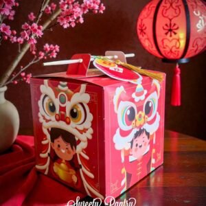 5PCS - BARONG KID - Box Toples kotak kue kering Dus Imlek Packaging CNY