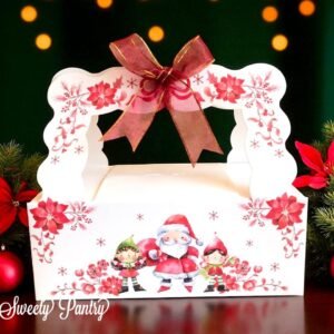 5PCS - FELIX - box dus packaging hampers tenteng Natal kemasan kotak Christmas uk 20x10x7,5 cm