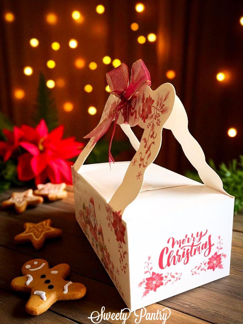 5PCS - FELIX - box dus packaging hampers tenteng Natal kemasan kotak Christmas uk 20x10x7,5 cm - Image 5