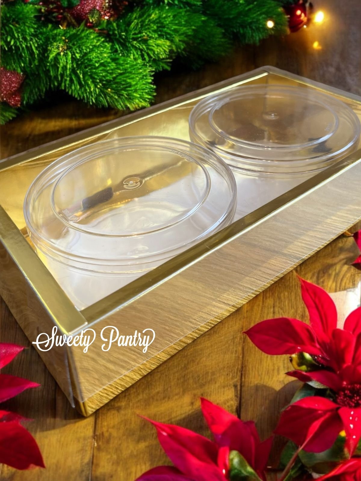 5PCS - GOLDIE - Dus Kue Cake Box toples Natal Kemasan Kue Christmas - Image 3