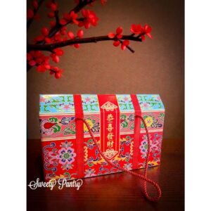 5PCS - HIRO ABSTRACT - box dus packaging toples kotak kue kering imlek CNY