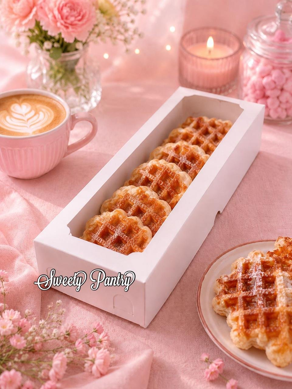 10PCS - RB WINDOW 301005 - Dus kotak box Packaging Brownies Putih 30x10x5 cm - Image 2