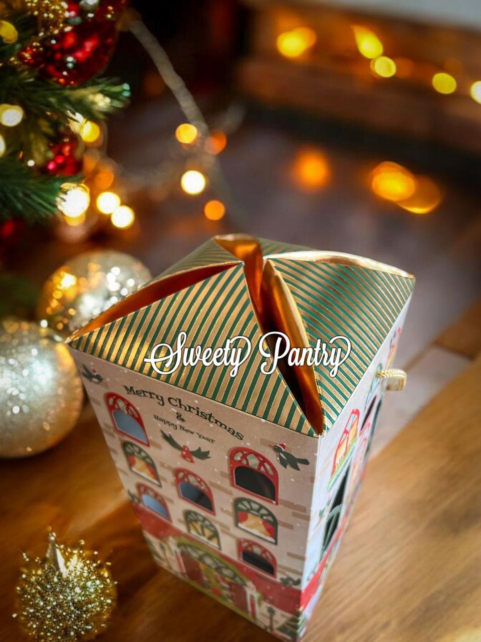 10PCS - TBC21 PLAZA LUMI - Box Toples Hampers Natal Kotak Kue Christmas Gift Kemasan Packaging - Image 5