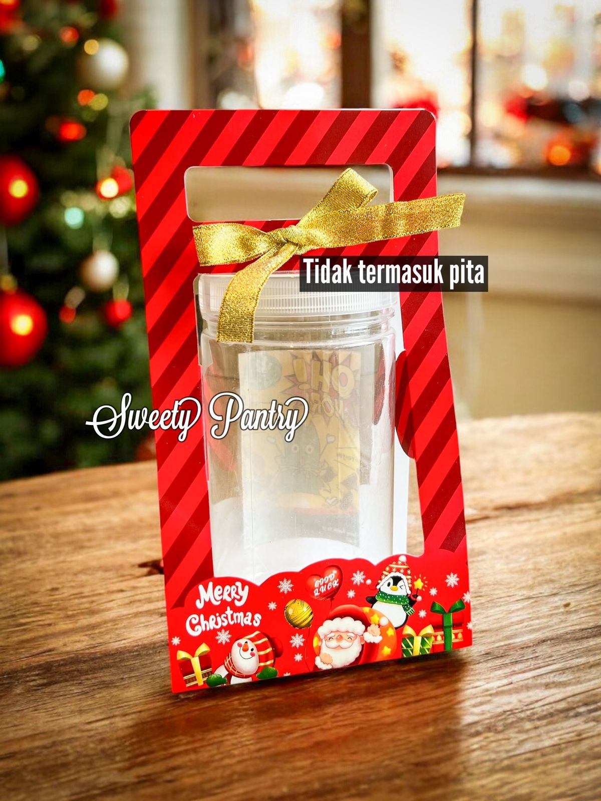 10 PCS - VIDA - Box hampers Sleeve natal kotak packaging Christmas