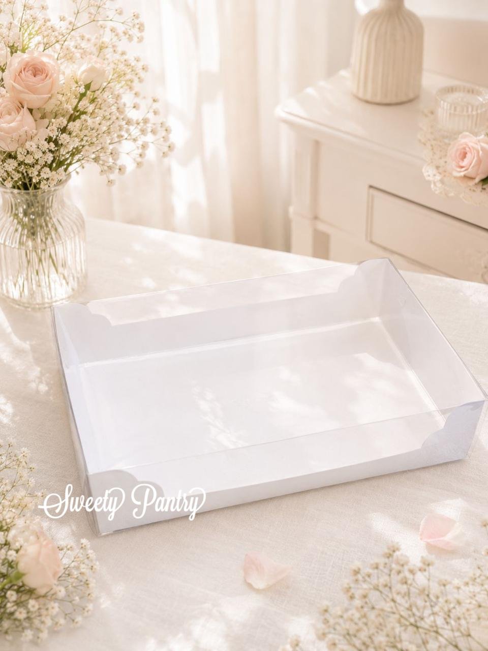 10PCS - WB Donat 6 - Packaging Kotak Cake Box Dus Donut Cake Donut Kue Sus isi 6 - Image 5