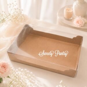 10PCS - WB Donat 6 - Packaging Kotak Cake Box Dus Donut Cake Donut Kue Sus isi 6