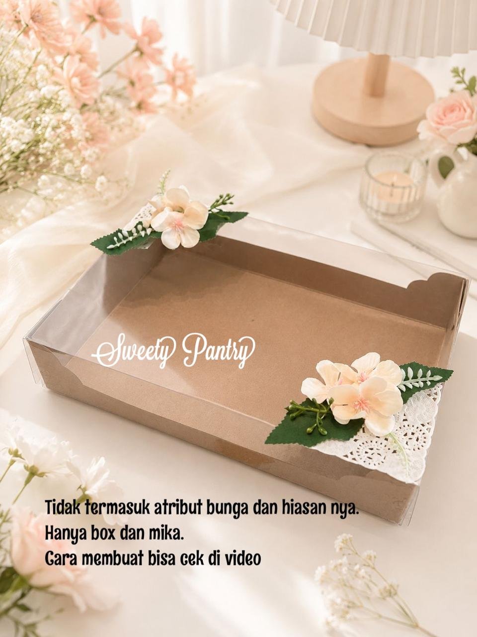 10PCS - WB Donat 6 - Packaging Kotak Cake Box Dus Donut Cake Donut Kue Sus isi 6 - Image 4