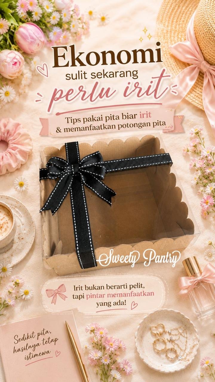 5PCS - WAVY 22 - Dus Box Pudding Packaging Kotak kue Puding Wavy Window mika - Image 2