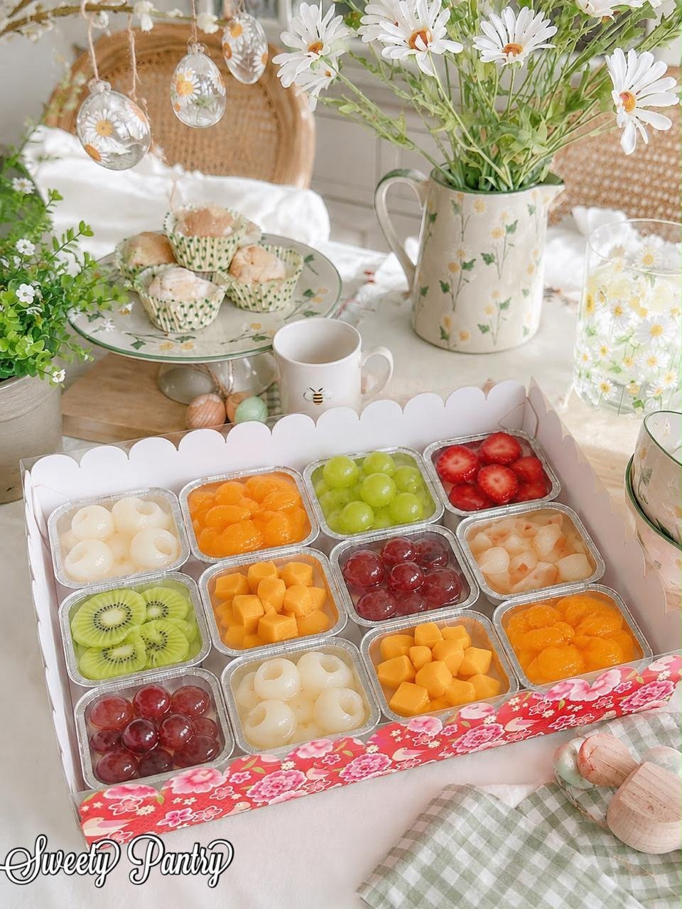 5PCS - WAVY NAMPAN - Mika Nampan kue jajanan pasar Packaging box tampah - Image 7