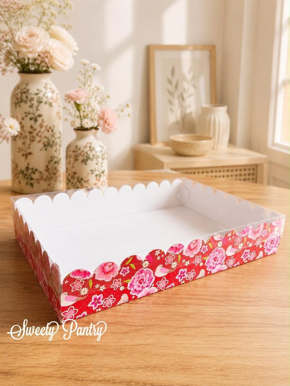 5PCS - WAVY NAMPAN - Mika Nampan kue jajanan pasar Packaging box tampah - Image 8