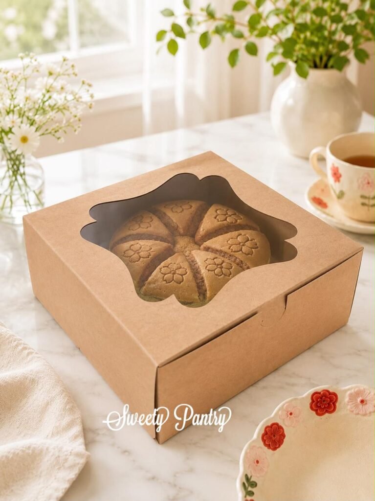 5PCS - 32512 B - Dus Kue / Cake Box / Packaging Kue Ukuran 25x25x12cm Brown