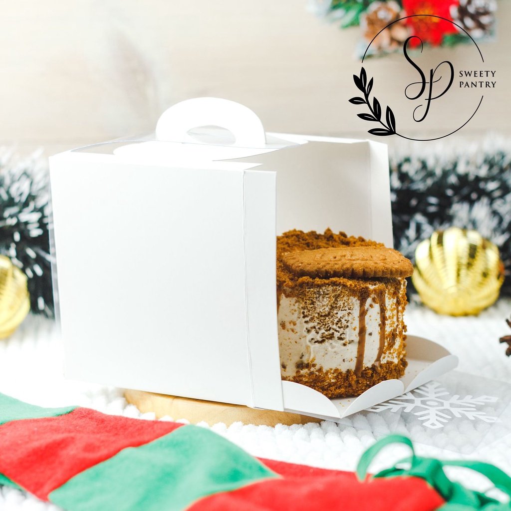 10PCS - 41212 - Dus kue / Box Toples / Packaging kue uk 12x12x12 cm - Image 4
