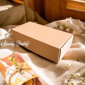 10PCS - 422116 B - Dus Kue / Cake box / Brownies box / packaging kue Ukuran 22x11,5x6,5cm coklat