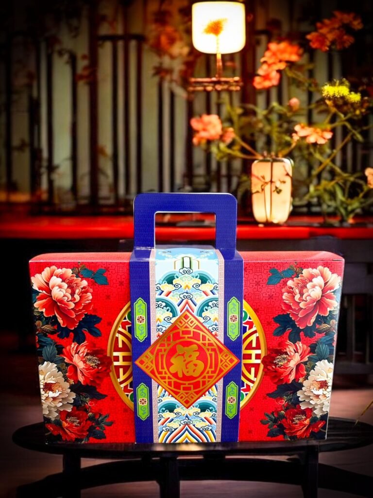 5PCS - TB ALIANG - Dus kotak box packaging jar toples kue kering imlek CNY isi 3 uk 1000ml