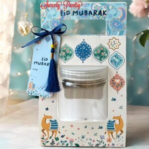 10PCS - AMINA - Box hampers Lebaran kotak packaging Sleeve Toples jar Idul Fitri