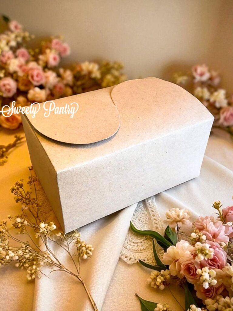 20PCS - CB171108 B - Dus Snack / Snack box Ukuran 17x11x8cm Brown