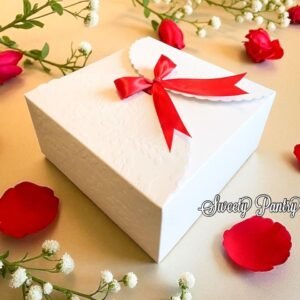 5PCS - CB222210 W EMBOSS - Box Packaging Mika Cake Box Kotak Kemasan Dus Kue