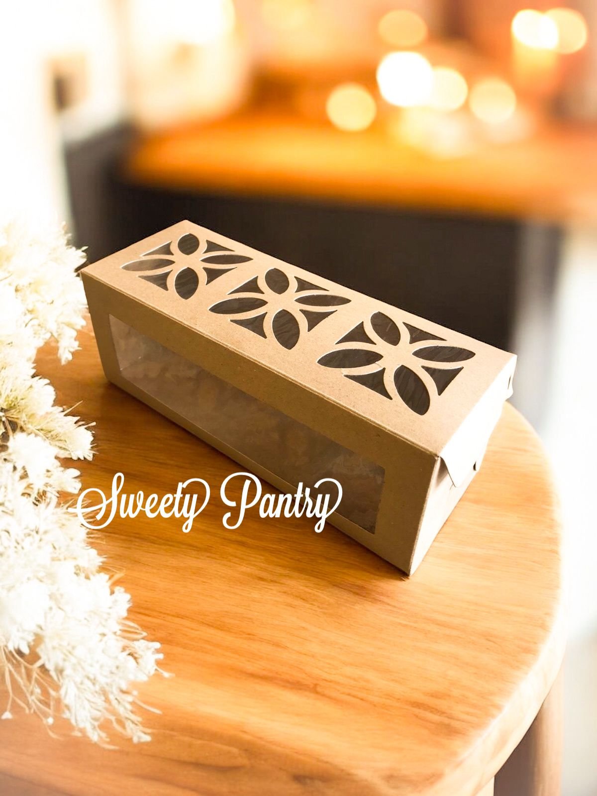 10PCS - CB250909 B - dus/box/packaging/kemasan kue/cake/bolu gulung Ukuran 25x9x9cm Brown