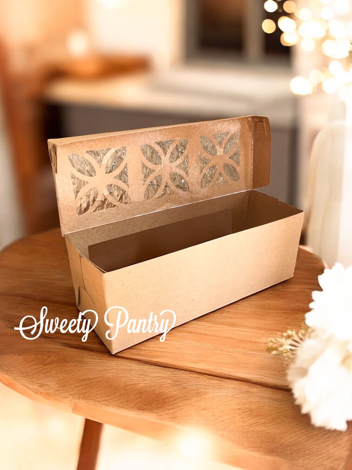 10PCS - CB250909 B - dus/box/packaging/kemasan kue/cake/bolu gulung Ukuran 25x9x9cm Brown - Image 3