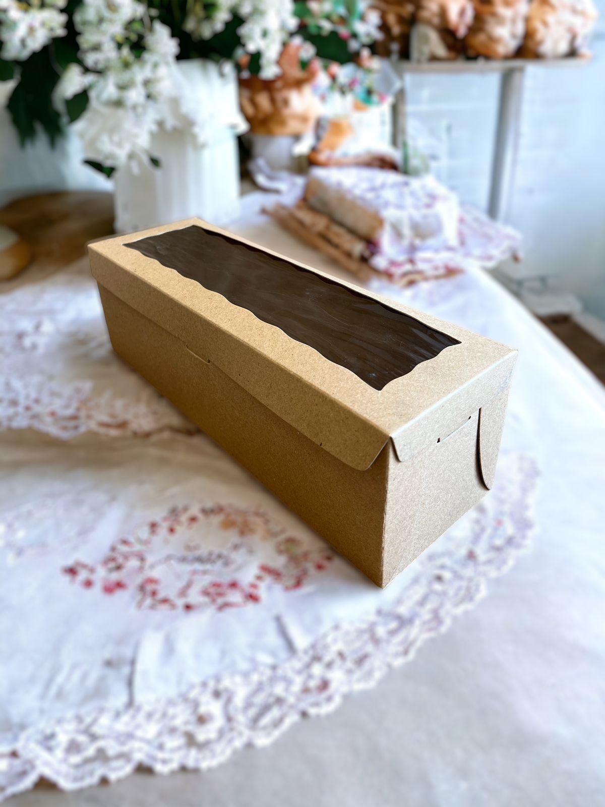 10PCS - CB311010 B - dus/box/packaging/kemasan bolu gulung Uk 31x10x10 Brown - Image 2