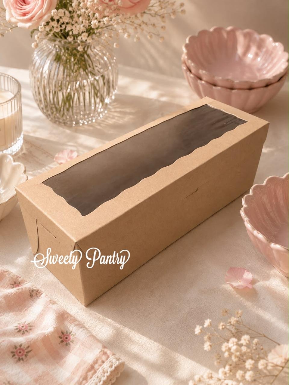 10PCS - CB311010 B - dus/box/packaging/kemasan bolu gulung Uk 31x10x10 Brown - Image 3