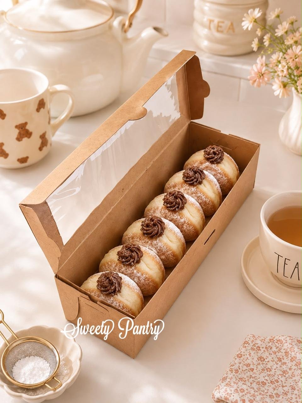 10PCS - CB311010 B - dus/box/packaging/kemasan bolu gulung Uk 31x10x10 Brown