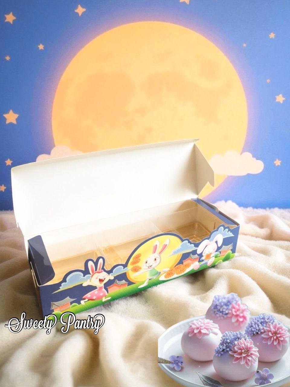10PCS - MB CHERRY - Dus Box Packaging Kotak kue bulan Mooncake - Image 2