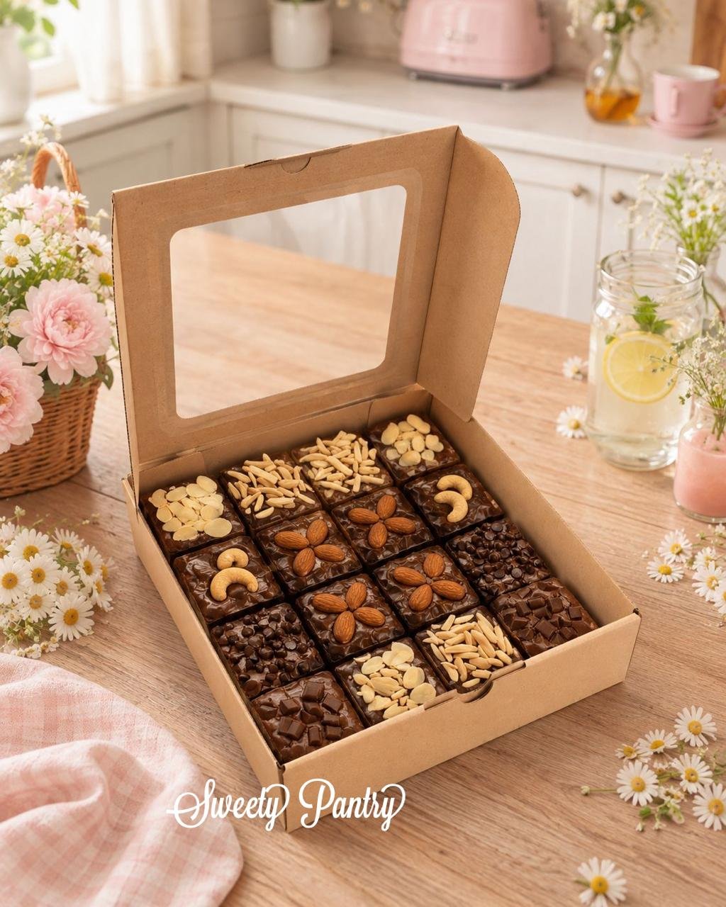 5PCS - CB Corr Window - Cake box dus kemasan packaging kue brownies lapis surabaya Corrugated - Image 2