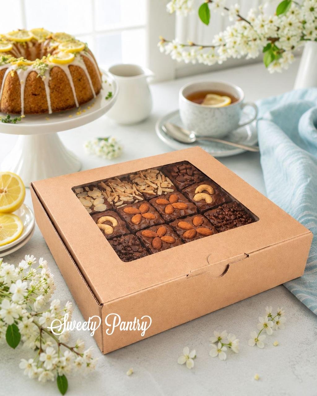 5PCS - CB Corr Window - Cake box dus kemasan packaging kue brownies lapis surabaya Corrugated - Image 5