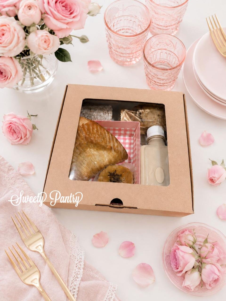 5PCS - CB Corr Window - Cake box dus kemasan packaging kue brownies lapis surabaya Corrugated - Image 4