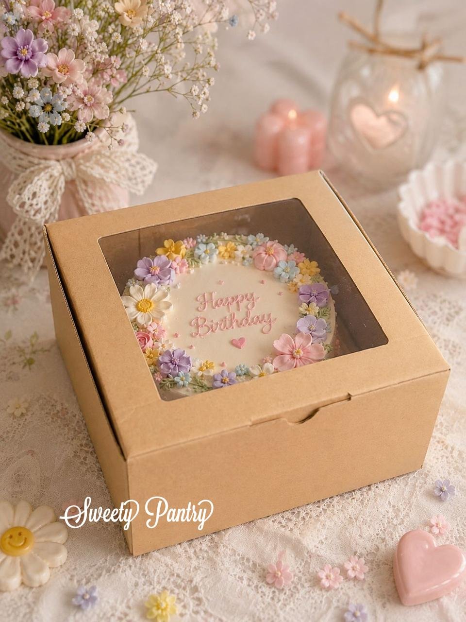 5PCS - CB Corr Window - Cake box dus kemasan packaging kue brownies lapis surabaya Corrugated - Image 10