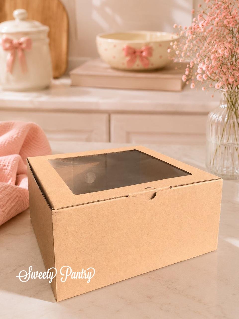 5PCS - CB Corr Window - Cake box dus kemasan packaging kue brownies lapis surabaya Corrugated - Image 14