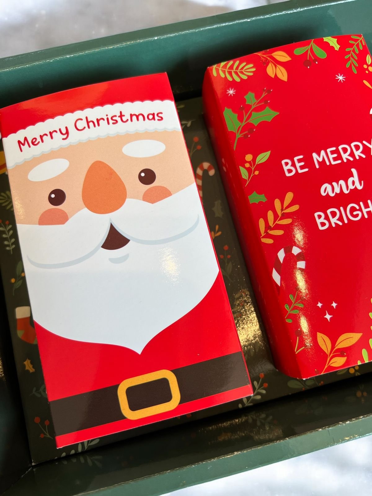 5PCS - EMERALD - Dus Toples Packaging hampers Natal Box Kue Kering Christmas - Image 4