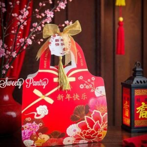 5PCS - FU JIAN - Box hampers imlek kotak packaging jar toples CNY