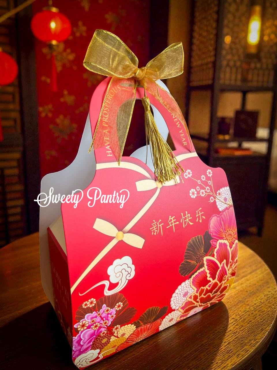 5PCS - FU JIAN - Box hampers imlek kotak packaging jar toples CNY - Image 5