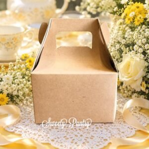 10PCS - GL151010 B - Dus Kue / Packaging Kue / MP box Ukuran 15x10x10cm Brown