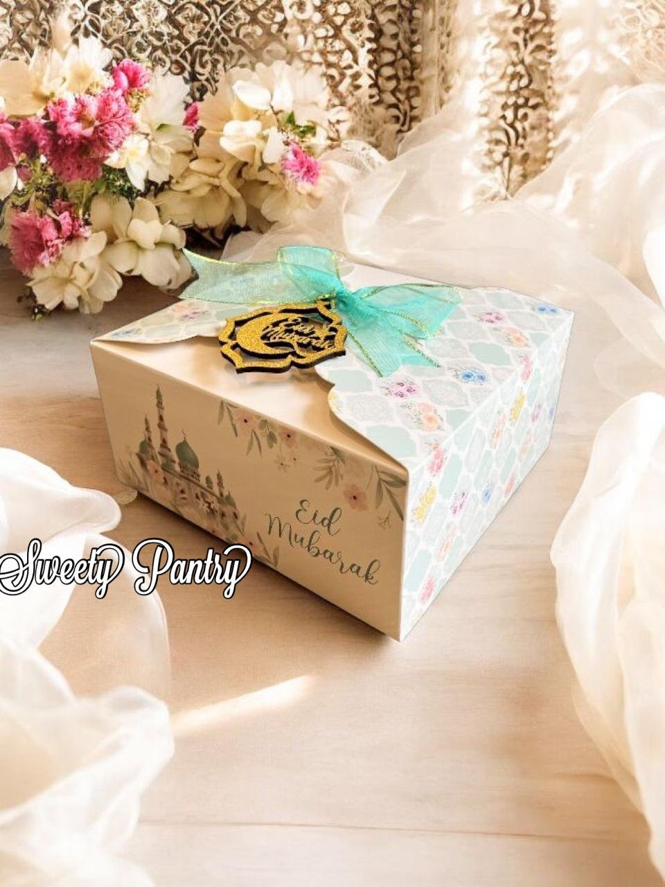 5PCS - IZMA - Dus Toples kotak Packaging hampers Lebaran Box Kue Kering Idul Fitri - Image 2
