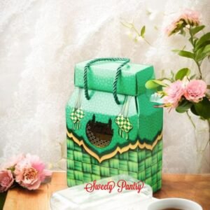5PCS - KARINA - dus cake box packaging Kotak hampers toples lebaran idul fitri