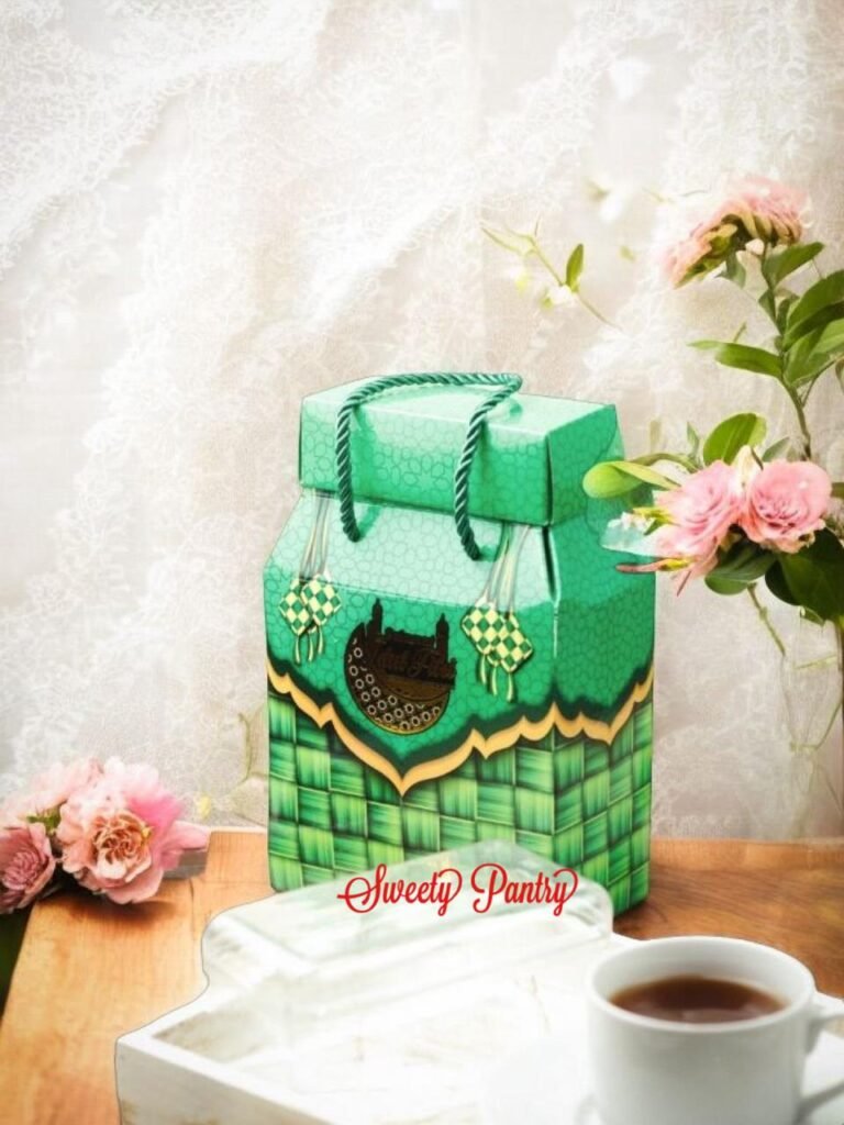 5PCS - KARINA - dus cake box packaging Kotak hampers toples lebaran idul fitri