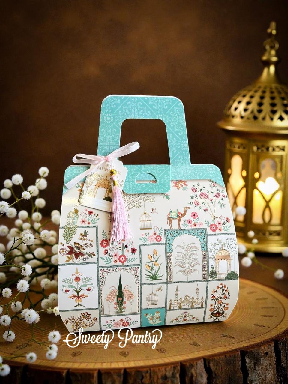 5PCS - LATIFAH - Box hampers Lebaran kotak packaging Idul Fitri jar toples - Image 3