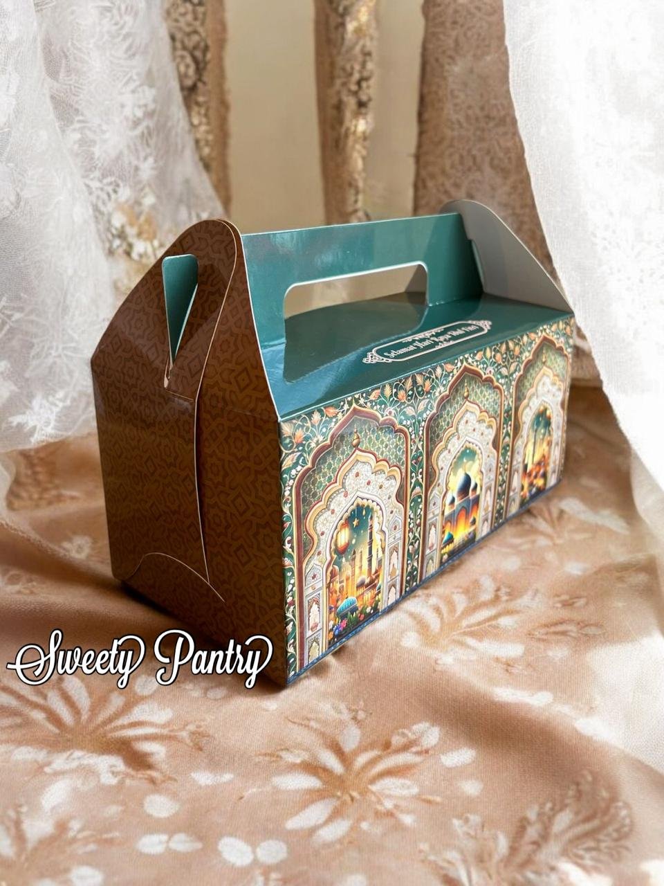 10PCS - LIBRA IDUL FITRI - Box hampers Lebaran kotak packaging Toples Thin wall - Image 2