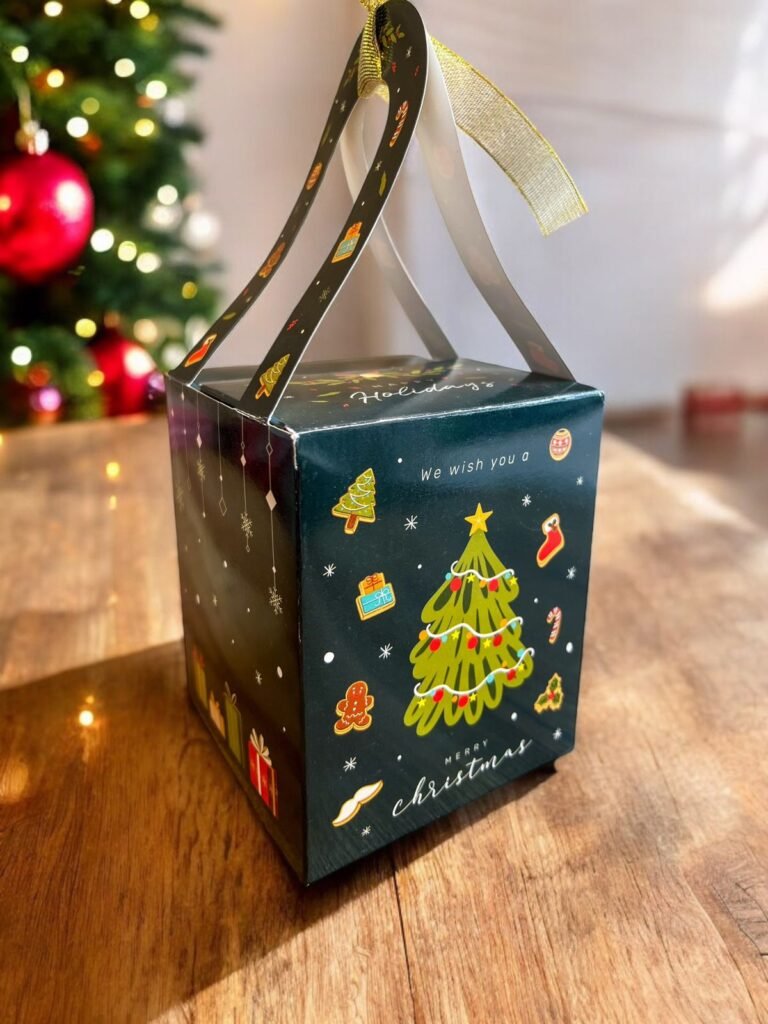 10PCS - MORGAN - Box Toples kotak kue kering Dus Christmas Packaging Natal