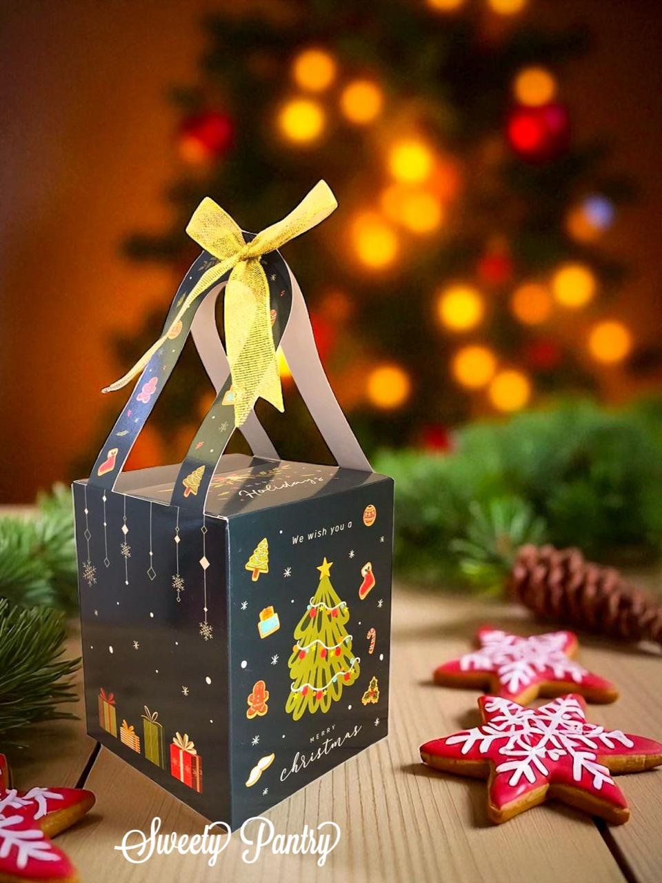10PCS - MORGAN - Box Toples kotak kue kering Dus Christmas Packaging Natal - Image 3
