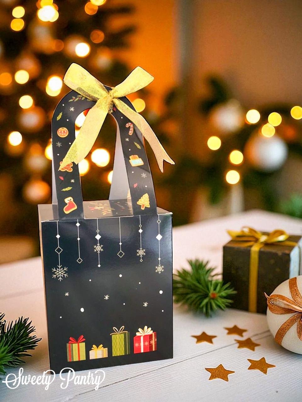 10PCS - MORGAN - Box Toples kotak kue kering Dus Christmas Packaging Natal - Image 2