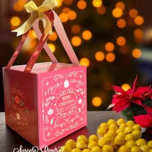 5PCS - NOEL RED - Box Toples kotak kue kering Dus Christmas Packaging Natal