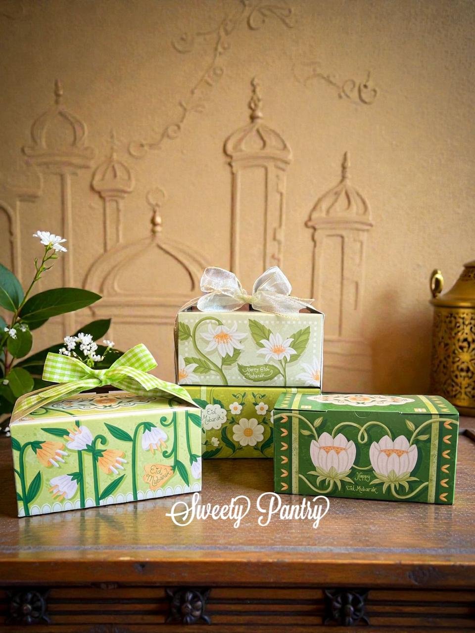 12PCS - PBIF NADA - Kemasan Lebaran Packaging Hampers Idul Fitri Box Toples Kue Kering