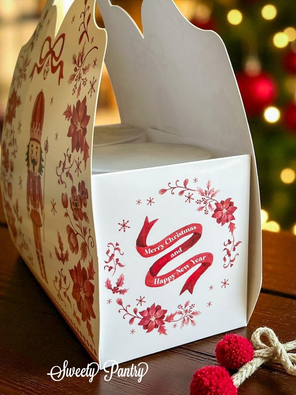 5PCS - PHILIP - Box hampers natal kotak packaging Christmas jar toples - Image 6