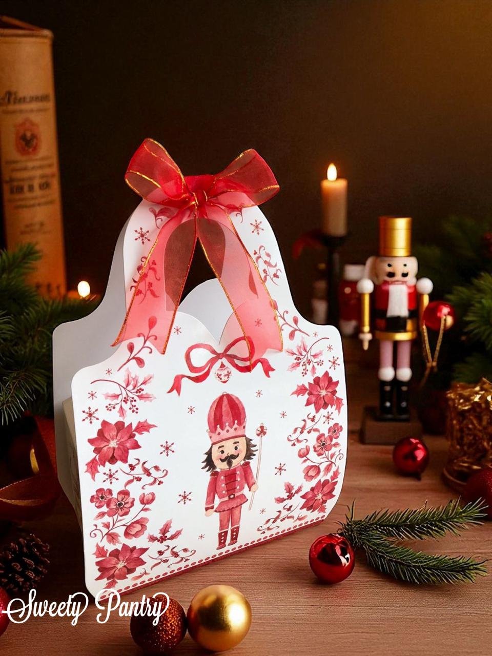 5PCS - PHILIP - Box hampers natal kotak packaging Christmas jar toples - Image 4